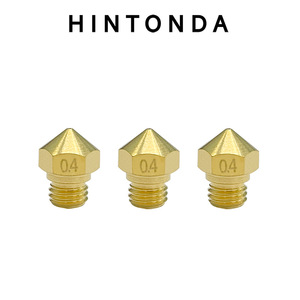 Boquilla Makerbot Mk10 de 0,4 mm y 9 mm, hexagonal, roscada, de metal, accesorio para impresora 3D - Product Image 2