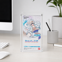Étui magnétique ultra-fin en acrylique de 5 mm - Protection UV transparente pour paquets de boosters TCG