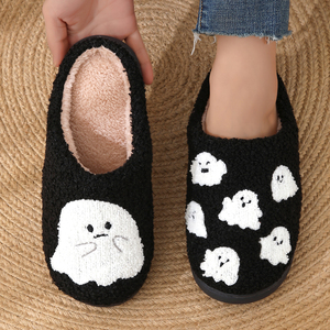 Nouvelles pantoufles d'hiver en peluche douce de haute qualité pour intérieur et extérieur, confortables, légères, avec logo personnalisé, motif fruits - Product Image 1