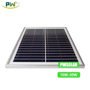 GÜNEŞ PANELI üretici yüksek kalite 36 hücreleri güneş enerjisi sistemi için Polycrystalline güneş panelleri 5W 10W Watt