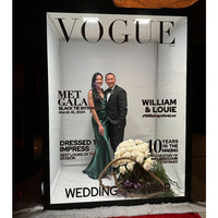 Vente en gros Photomaton de mariage couverture de magazines Photomaton Vogue personnalisé avec portes