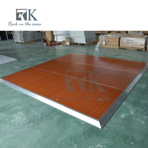 Panel de Madera con Acabado de Grano de Madera Fácil de Instalar, Panel Personalizado para Pista de Baile para Bodas y Fiestas - Product Image 4