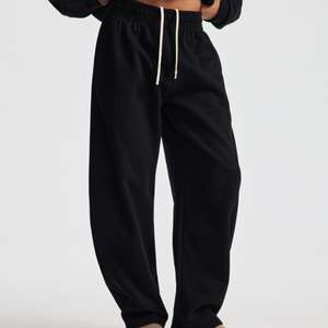 Pantalons de survêtement larges empilés personnalisés, pantalons de <span class=keywords><strong>jogging</strong></span>, pantalons de survêtement pour hommes, pantalons de survêtement en molleton français, pantalons de survêtement à jambe <span class=keywords><strong>large</strong></span>, pantalons de survêtement amples - Product Image 2