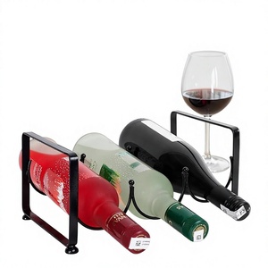 Moderno Soporte Metálico para Copas de Vino, Capacidad para 5-9 Copas, Diseño Minimalista, 11.5 Pulgadas de Largo, Mueble para el Hogar - Product Image 6