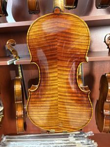 Violín de madera envejecida de alto nivel D1, instrumento de cuerdas de nailon con sonido dulce de arce de abeto envejecido 4/4, se acepta OEM Master Made - Product Image 5