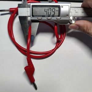 100cm Bananenstecker-zu-Bananenstecker-Testkabel, 4 mm Stapelbare Bananenstecker-Verbindungskabel, Weiches Gummi-Testkabel für Laboratorien - Product Image 2