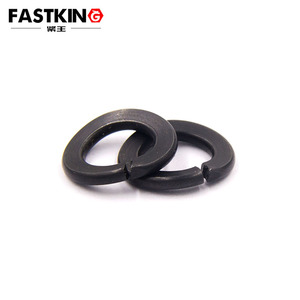 Arandela de bloqueo de resorte curvo Negro <span class=keywords><strong>Oxida</strong></span> D8 Tipo de onda DIN128A Material de acero - Product Image 5