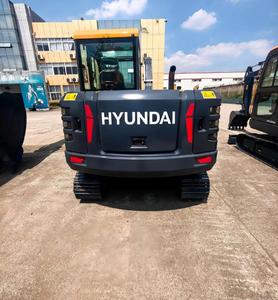 Mini-excavatrice sur chenilles Hyundai HX60G modèle économique 6 tonnes avec moteur Yanmar, commande PLC, haute efficacité, composants robustes - Product Image 6