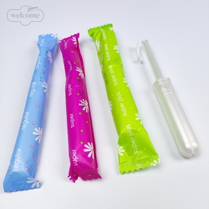 Produits à forte demande Tampons usagés pour femmes en vente Applicateur de coton Tampons tactiles en soie biodégradables biologiques pour femmes <span class=keywords><strong>Mini</strong></span> - Product Image 5
