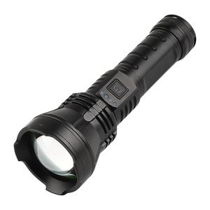 ไฟฉาย LED อลูมิเนียมอัลลอยแบบรวมแสงสองโหมด Flood-Spot - 2350 ลูเมนส์ ระยะส่อง 230 เมตร พร้อมหน้าจอแสดงระดับแบตเตอรี่ - Product Image 1