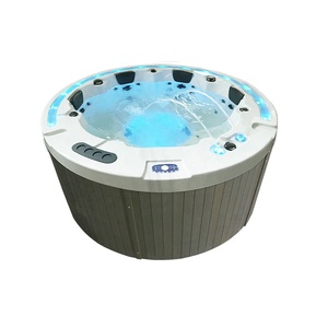 Style européen de <span class=keywords><strong>piscine</strong></span> De Fiber de verre acrylique enterrée <span class=keywords><strong>hors</strong></span> <span class=keywords><strong>sol</strong></span> 6 sièges ronde spa bain à remous - Product Image 2