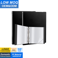 Carpeta de 70 Bolsillos con Fundas de Plástico para Documentos Tamaño Carta/A4 (11" X 8.5"), Organizador de Documentos para Papeles, Certificados, Obras de Arte