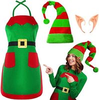 Decoraciones navideñas Navidad vacaciones cocina delantal botas calcetines Accesorios de fiesta ropa de propósito especial accesorios de rol