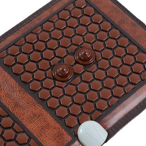 Coussin <span class=keywords><strong>de</strong></span> chaise <span class=keywords><strong>de</strong></span> bureau en jade naturel avec <span class=keywords><strong>ceinture</strong></span> <span class=keywords><strong>de</strong></span> massage pour le corps et les épaules - Product Image 4