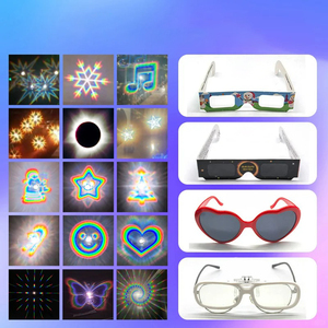 New tùy chỉnh nhiễu xạ tấm tùy chỉnh nhiễu xạ tấm kính Eyewear in giấy tùy chỉnh ngoại vi Quà Tặng - Product Image 6