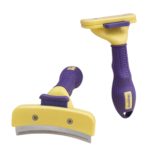 Spazzola <span class=keywords><strong>per</strong></span> Toelettatura Animali Domestici, Pettine Sciogli Nodi, Rimuovi Peli <span class=keywords><strong>per</strong></span> Cani di Piccola e Media Taglia, Gatti, <span class=keywords><strong>Cuccioli</strong></span>, Gattini, Uso Quotidiano Domestico - Product Image 2