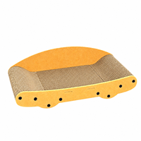 Griffoir durable en carton ondulé pour canapé, protection de meubles pour chats d'intérieur, grand lit griffoir en feutre naturel pour chatons
