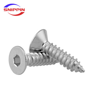 304 in acciaio inox a brugola esagonale esagono a <span class=keywords><strong>testa</strong></span> <span class=keywords><strong>svasata</strong></span> piatta <span class=keywords><strong>vite</strong></span> autofilettante ST2 ST2.3 ST2.6 ST3 ST3 ST3.5 ST4 ST5 ST5 ST5 ST6 ST8 - Product Image 3