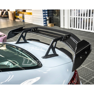 Alerón Trasero de Fibra de Carbono Seca Estilo GT de Una Sola Pieza para BMW G82 M4 2020-2024, Estilo Ad V3 - Product Image 5