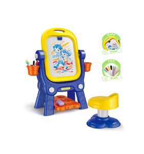 Tavolo da Disegno per Bambini con Sedia - Cavalletto Artistico Multifunzionale in ABS, Giocattolo Educativo per lo Schizzo per Bambini - Product Image 2