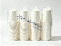 ML450 Automatische Papierbecher 1-zu-4 Verpackungsmaschine Hocheffiziente Becher-Verpackungslinie