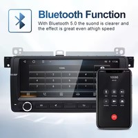 STWEI pour BMW M3 Série 3 E46 Écran musical RDS 8,8 pouces Android AUTO Carplay Lecteur multimédia vidéo de voiture Radio Bluetooth GPS Navigation