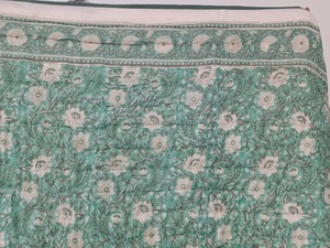 Jaipuri ผ้าห่มผ้าฝ้ายพิมพ์ลายดอกไม้ชุดเครื่องนอนผ้าเรยอนแบบกลับด้านได้สำหรับโรงแรมใช้ในบ้าน - Product Image 5