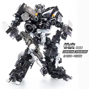 Transform Class 02 Gamer Edition Barricade Toy Figura de acción de 4,5 pulgadas para niños y niñas de 8 años en adelante Cientos de micro TW-1026B