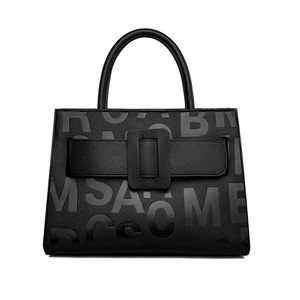 Ladies Quality PU Leather Letter Shoulder Bags for Women Luxury <b>Handbags</b> Women Bags Designer Fashion Large Capacity Tote Bag - Product Image 2