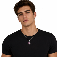 Anneau de nombril en acier inoxydable avec zircon rose en forme de papillon, bijoux de piercing pour le ventre en forme de cœur