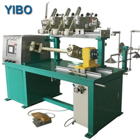 Machine d'enroulement de transformateur à fil de réacteur toroïdal à trois têtes à serrage horizontal de type table CNC automatique