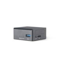 Papan Pengembangan Router Mini RK3576 NanoPi R76S 1GB/2GB LPDDR4X untuk Port Ethernet Ganda 2.5G dengan Casing Logam dan OpenClaw