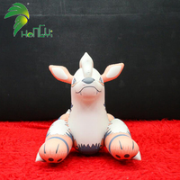 2025 Hongyi PVC gonflable chien grinçant personnalisé piscine Sph renard gonflable Husky