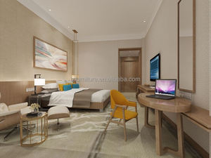 ชุดเฟอร์นิเจอร์ห้องนอนโรงแรมดีไซน์ทันสมัยหรูหรา ระดับ 4 ดาว - Product Image 5