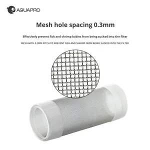 Cubierta de Protección de Entrada de Acero Inoxidable Xianyu con Diseño Anti-Succión para Camarones Jóvenes y Peces, Accesorio para Acuario - Product Image 2