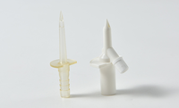 Trocar de ponction jetable moulé par injection avec processus de découpe pour angiographie et hystéroscopie