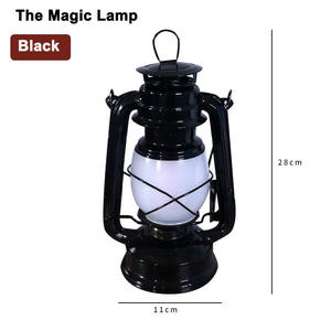 Lampu meja kuda protabel, lampu malam, lentera logam Kemah, dekorasi rumah, lampu meja kuda portabel - Product Image 3