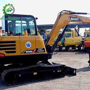 98% nuevo SANY SY 55C excavadora usada China Original Sany SY 55C Mini excavadora sobre orugas - Product Image 5