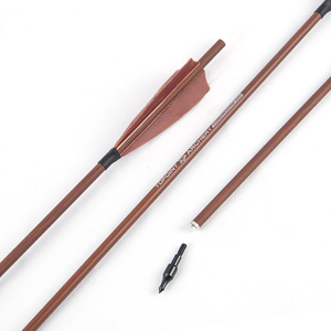 TOPOINT ARCHERY Turquie Plume En Bois Camo Flèches 31 pouces OEM/ODM - Product Image 2