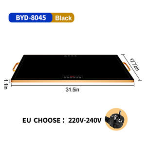 Op maat gemaakte commerciële buffetrestauranttafel met ingebouwde elektrische voedselwarmhoudplaat met regelbare temperatuur. - Product Image 4