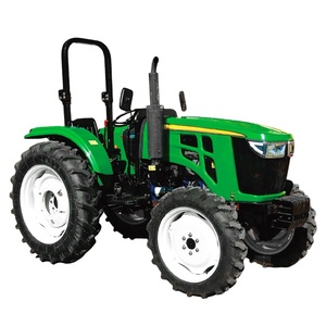 4WD Mini Tractor Agricultura Granja Tractor 50HP Tractor compacto con cargador frontal y retroexcavadora - Product Image 2