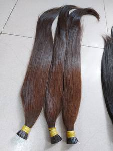 Extensiones de cabello preadheridas de alta calidad, venta al por mayor, cabello humano virgen Remy ITIP/UTIP/VTIP/extensiones de cabello de punta plana - Product Image 5