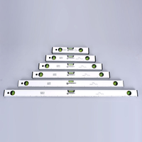 Niveau magnétique puissant en alliage d'aluminium pour outils de quincaillerie, décoration de bâtiment, niveau magnétique de précision en alliage d'aluminium