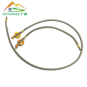 Tuyau de réchaud de camping Guanglu 1m, raccord universel, accessoire portable pour réchaud à gaz extérieur - Product Image 4
