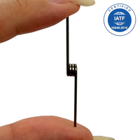 Ressorts de torsion spirale miniatures personnalisés en fil d'acier inoxydable micro 0,2 mm - 2,0 mm, certifiés ISO, usine OEM, pour l'électronique et le médical