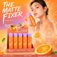Semprotan Pengunci Rias Vitamin C Label Pribadi 24 Jam Tahan Lama Hasil Matte Pengontrol Minyak Tahan Air OEM ODM Grosir