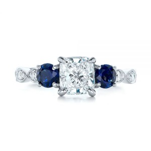 Anello da donna con zirconi bicolore, stile coreano creativo, regalo per fidanzamento, gioielli per feste quotidiane - Product Image 4