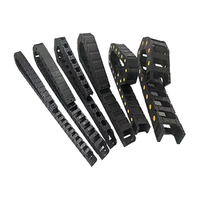 25 Verstärktes Nylon für Schlepp kette Vollständig geschlossenes Tank kabel Trog Werkzeug maschinen brücke Typ Silent Crawler für Engineering