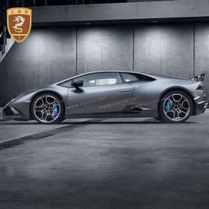 Mansori Style Spoiler En Fiber De Carbone Jupes Latérales Diffuseur Pour <span class=keywords><strong>Lambo</strong></span> Huracan LP610 Kits De Carrosserie - Product Image 4