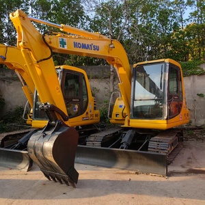 Miniexcavadora japonesa usada Komatsu PC60-7 original de segunda mano, excavadora usada PC56-7 PC60-8 PC70-8 - Product Image 5